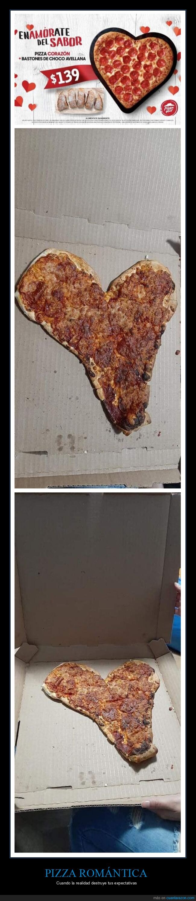 pizza,corazón,fails