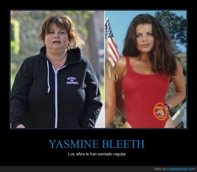 yasmine bleeth,antes,ahora