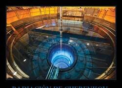 Enlace a El particular brillo azulado que caracteriza la radiación de Cherenkov