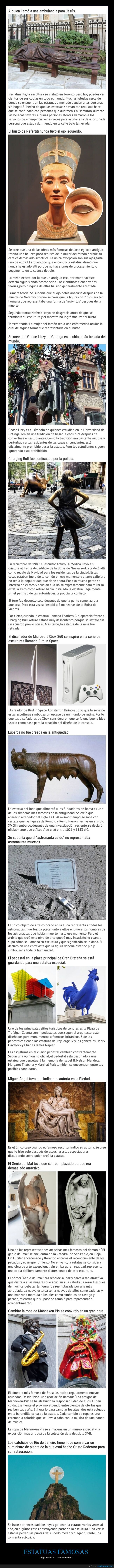 estatuas,curiosidades