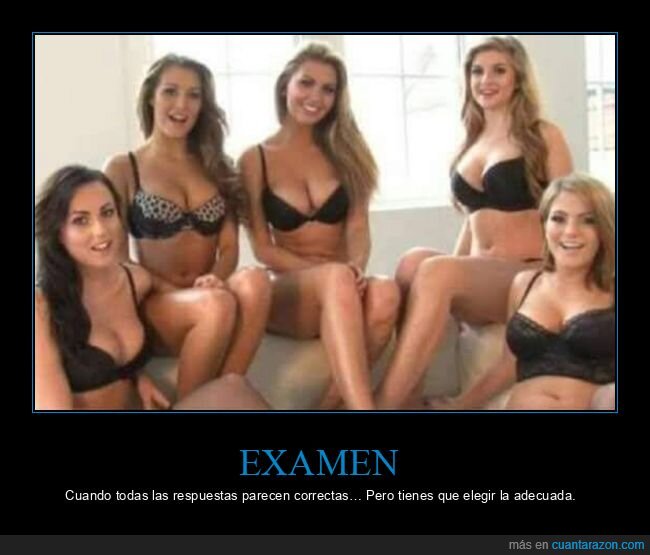 respuestas,examen,correctas,elegir,adecuada,chicas