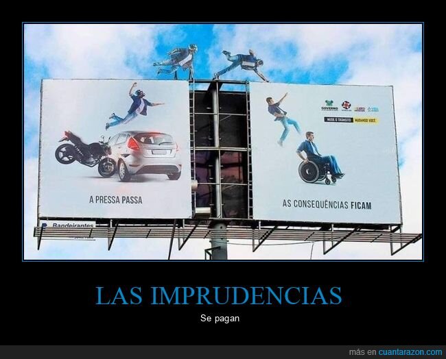 anuncio,coche,moto,accidente,silla de ruedas