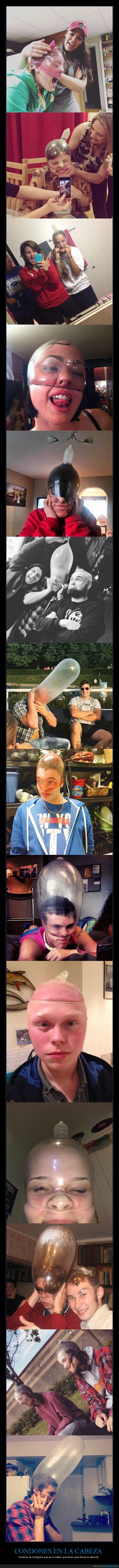 condones,cabeza,instagram