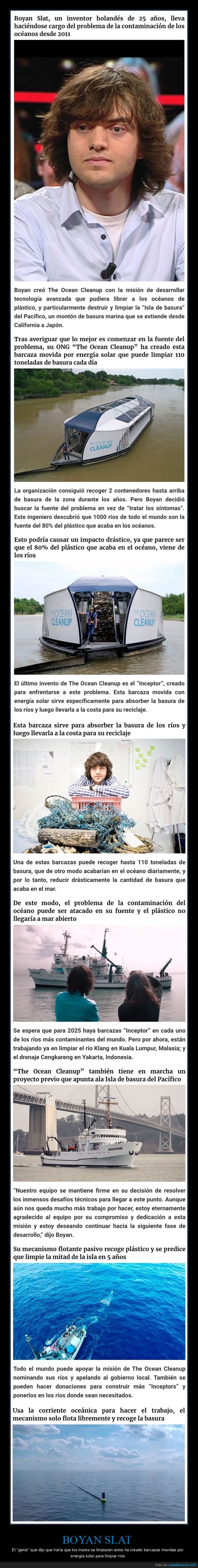 boyan slat,limpiar,mares