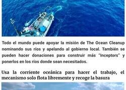 Enlace a El “genio” que dijo que haría que los mares se limpiaran solos ha creado barcazas movidas por energía solar para limpiar ríos