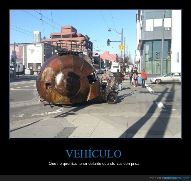 caracol,vehículo,wtf