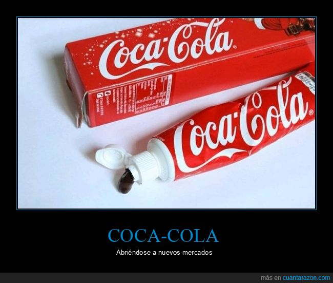 cocacola,pasta de dientes,wtf