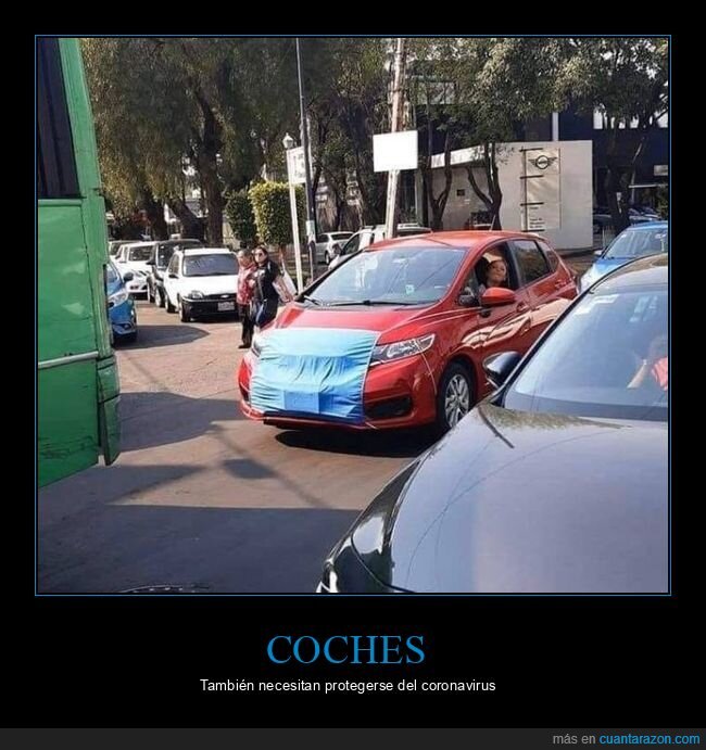 coche,mascarilla,coronavirus