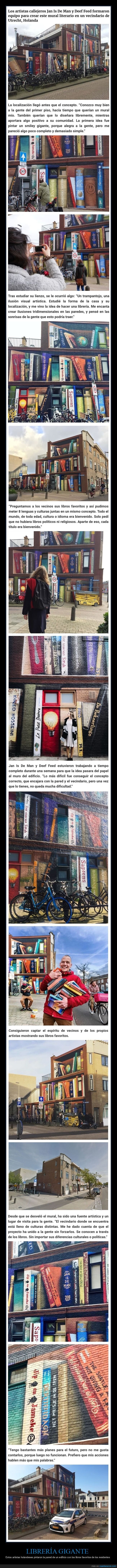 librería,gigante,artistas,pared,edificio,libros