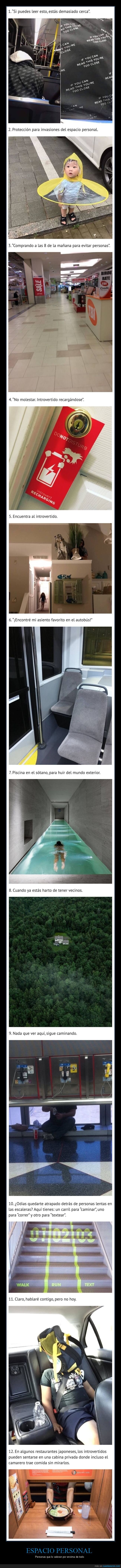 espacio personal,introvertidos