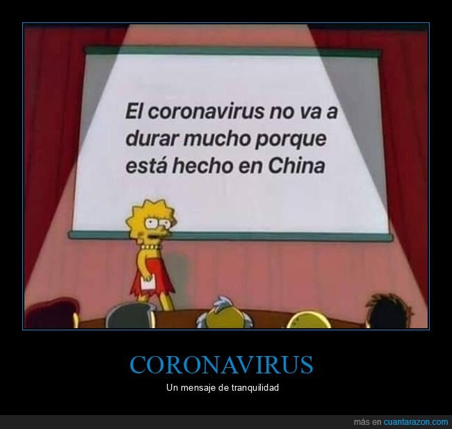 coronavirus,durar,china,lisa,simpsons