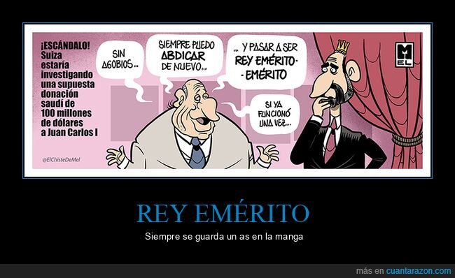 rey,juan carlos i,suiza,investigando,donación,saudí