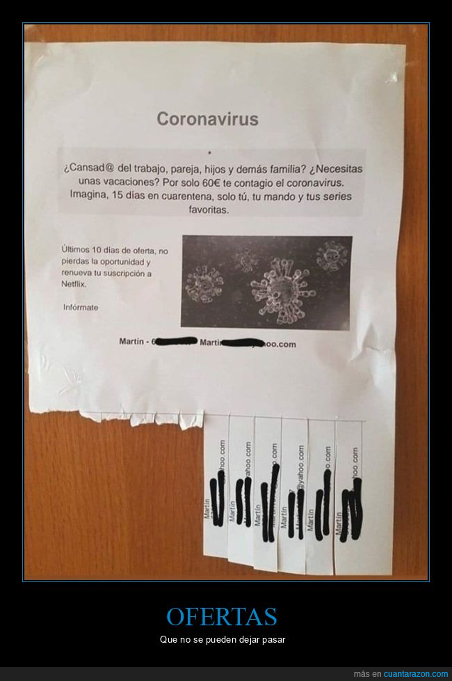 coronavirus,anuncio,contagiar,wtf