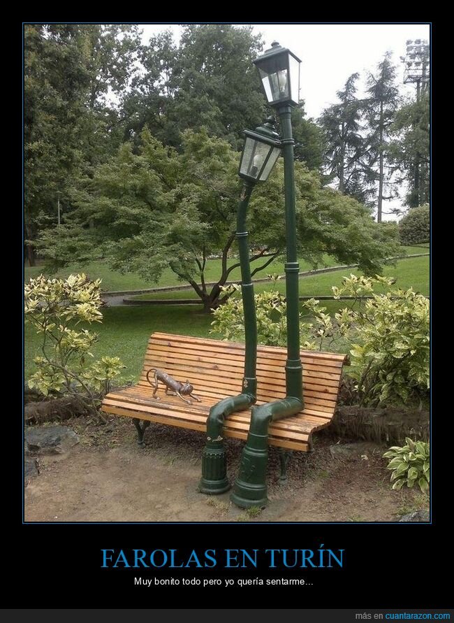 farolas,turín,banco
