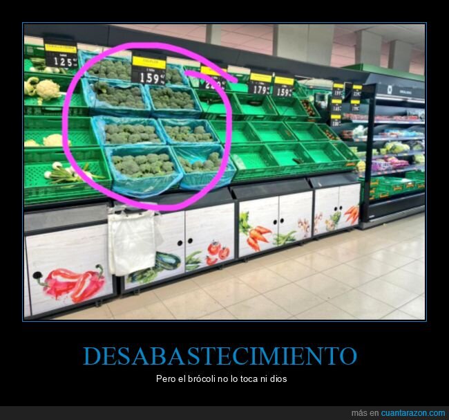 coronavirus,mercadona,brócoli