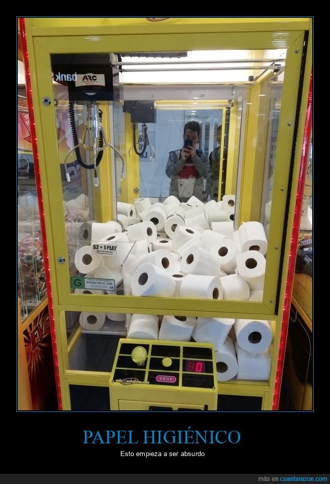 papel higiénico,máquina de gancho,wtf