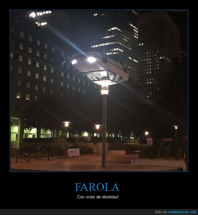 farola,coche,wtf