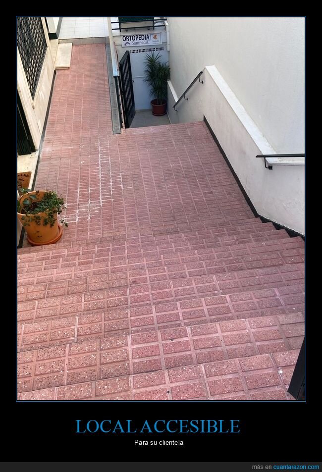 ortopedia,tienda,escaleras,fails