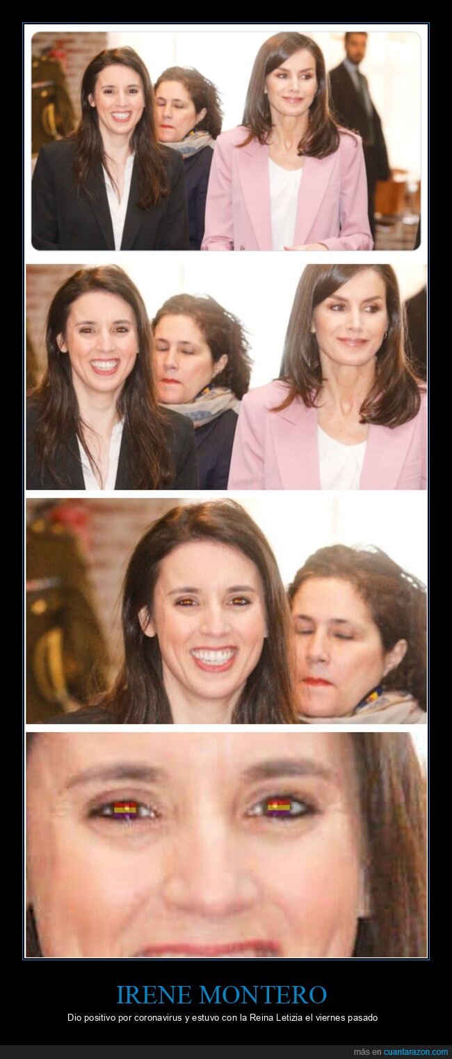 irene montero,coronavirus,políticos