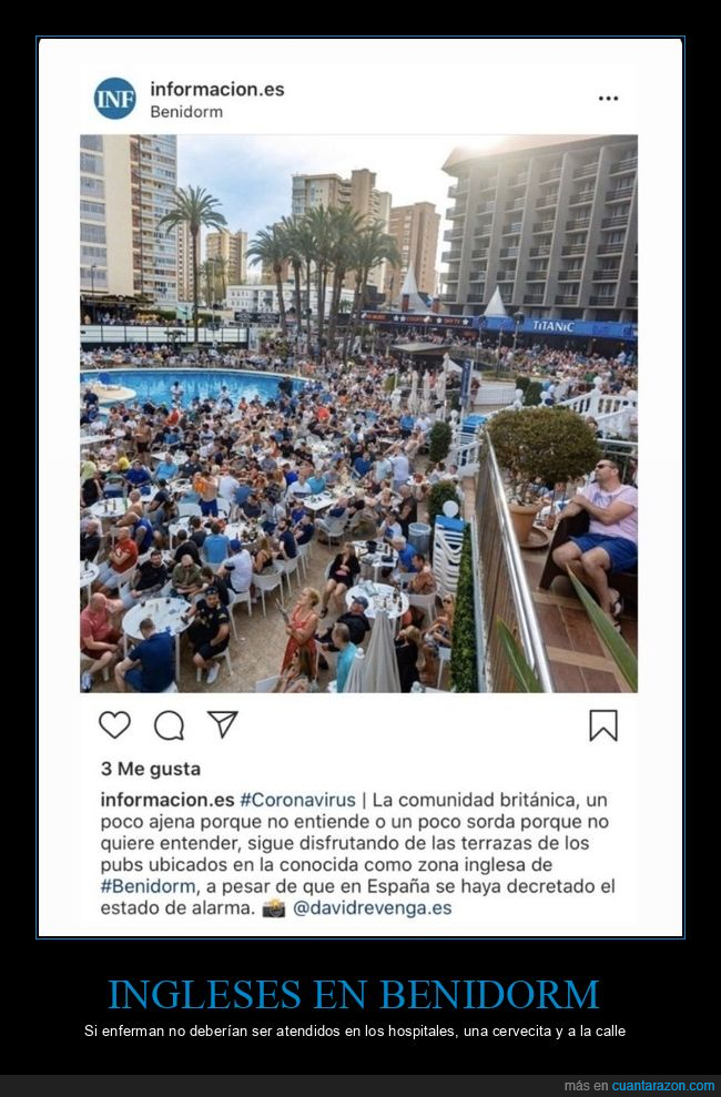 ingleses,benidorm,cuarentena,coronavirus