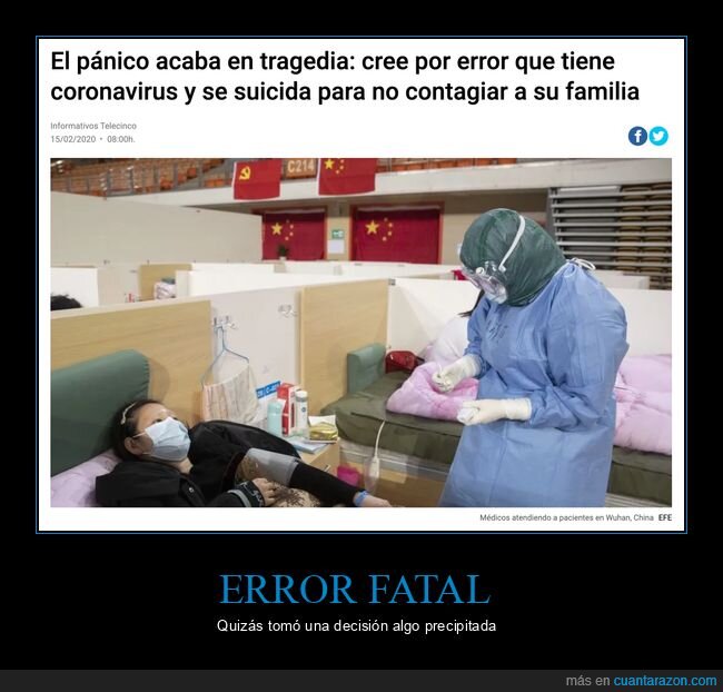 coronavirus,suicidio,fails