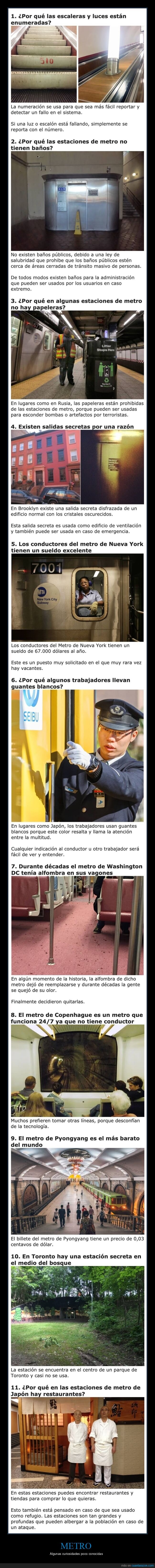 metro,curiosidades