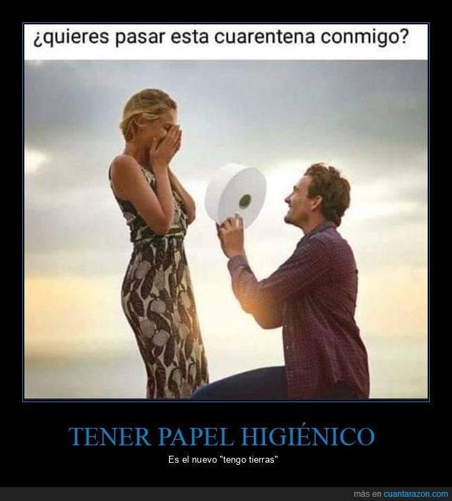 cuarentena,papel higiénico,coronavirus