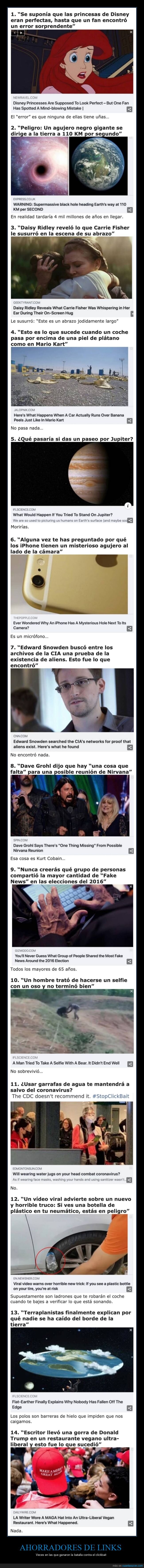 ahorradores de clicks,clickbaits