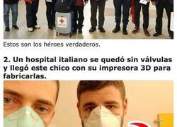 Enlace a Héroes del Coronavirus que ayudan a otros en medio de la crisis