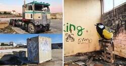 Enlace a Artista portugués convierte lugares abandonados en increíbles obras de arte en 3D