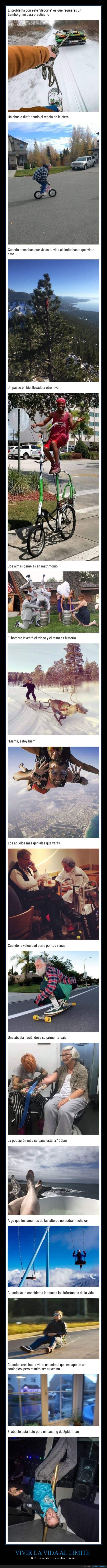 vivir al límite,wtf