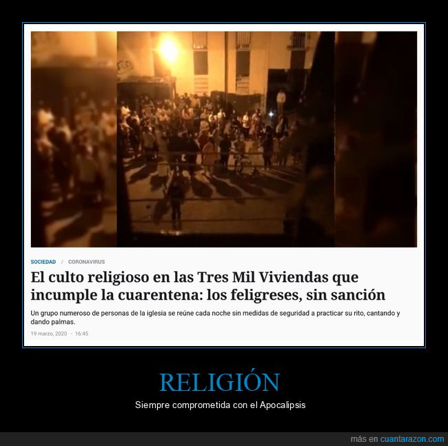 culto,evangélicos,tres mil viviendas