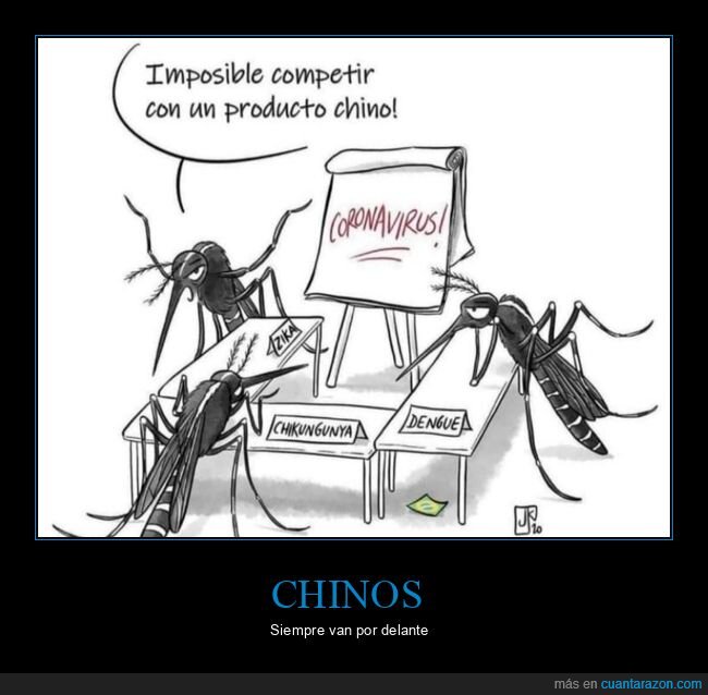 enfermedades,mosquitos,competir,chinos,coronavirus