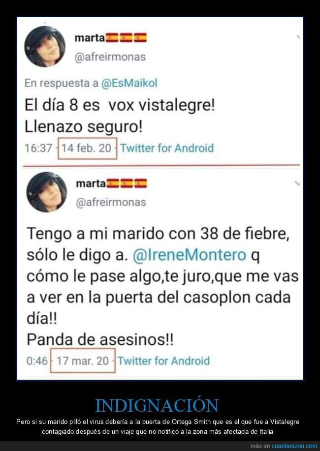 vox,coronavirus,pol&iacute;ticos