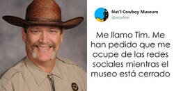 Enlace a El museo del Cowboy pone a su jefe de seguridad a cargo de su cuenta de twitter, y lo que escribe es tan divertido como auténtico