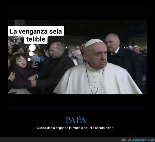 papa,china,venganza,coronavirus