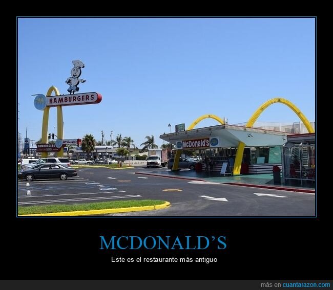 mcdonald's,restaurante,antiguo