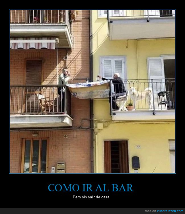 vecinos,cuarentena,coronavirus,balcones