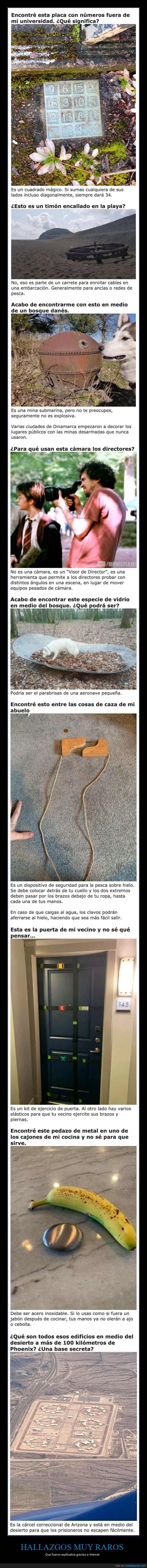 hallazgos,extraños,explicaciones