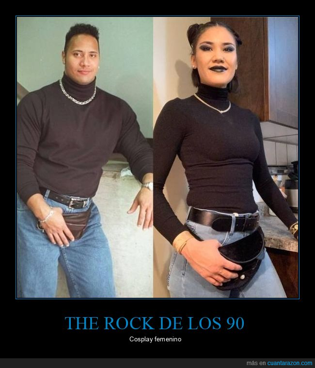 the rock,años 90,cosplay