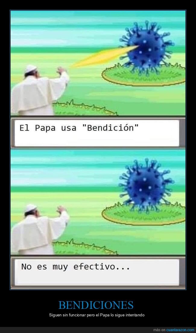 papa,bendición,coronavirus,pokemon