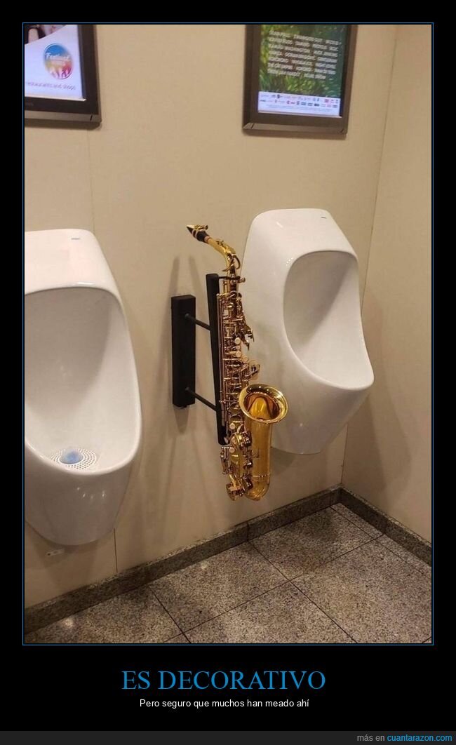 aseo,saxofón,wtf