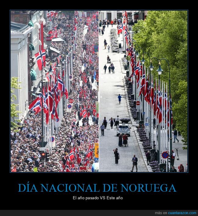día nacional,noruega,celebración,coronavirus