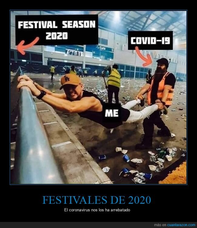 festivales,2020,coronavirus