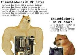 Enlace a Montaje de ordenadores antes y ahora