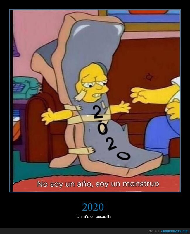 2020,año,monstruo,lisa,simpsons