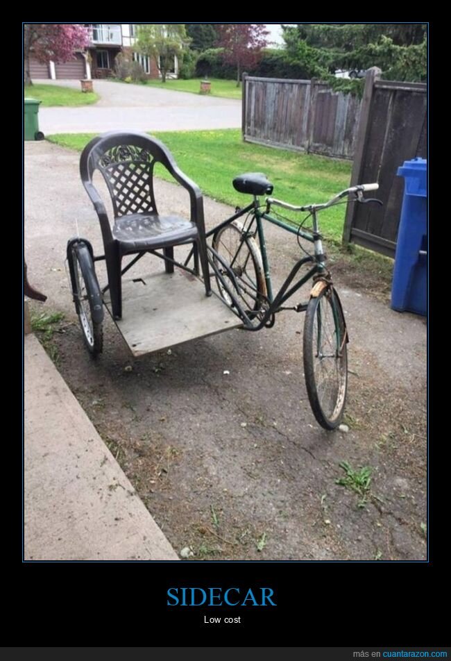 bicicleta,silla,sidecar