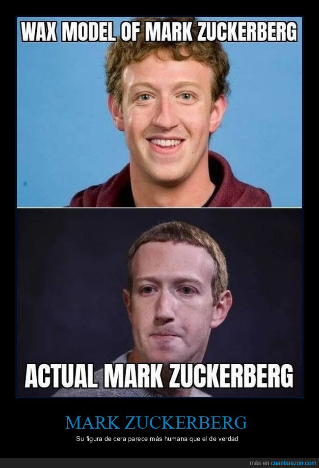 mark zuckerberg,figura de cera,real