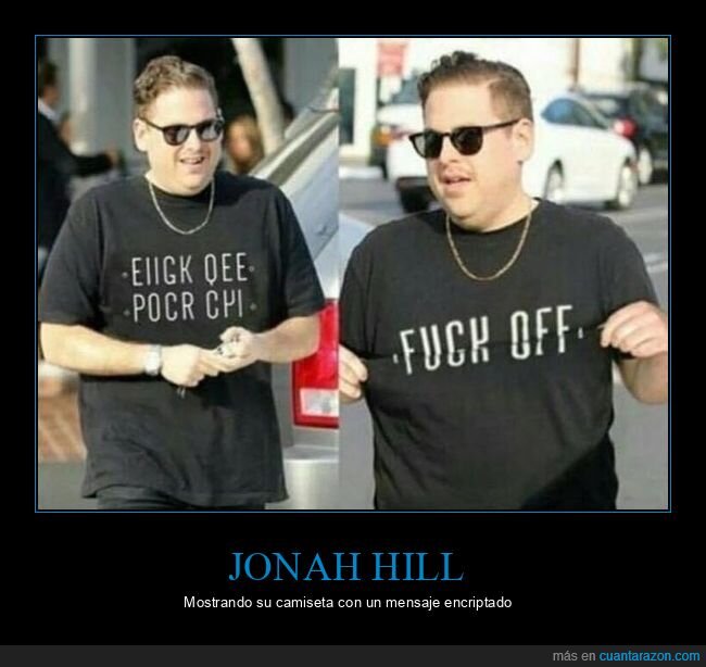 jonah hill,camiseta,mensaje encriptado