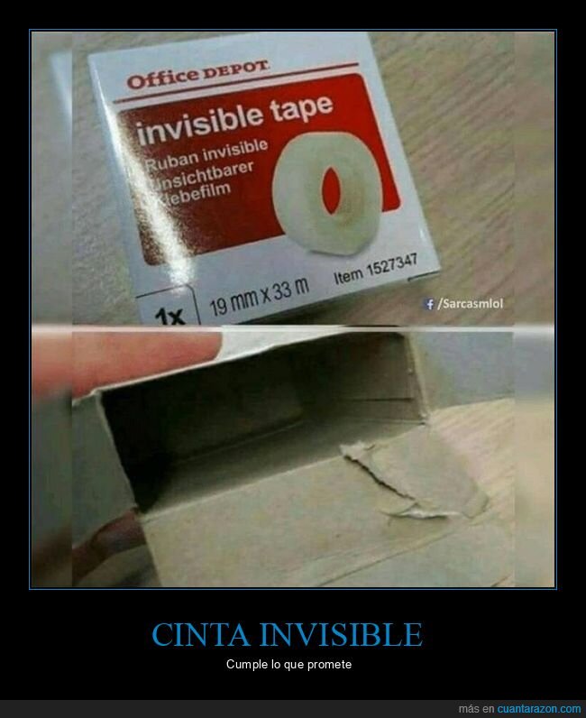 cinta adhesiva,invisible,caja,vacía